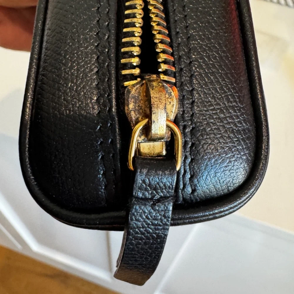 CHANEL BUTTON POUCH COSMETIC CASE